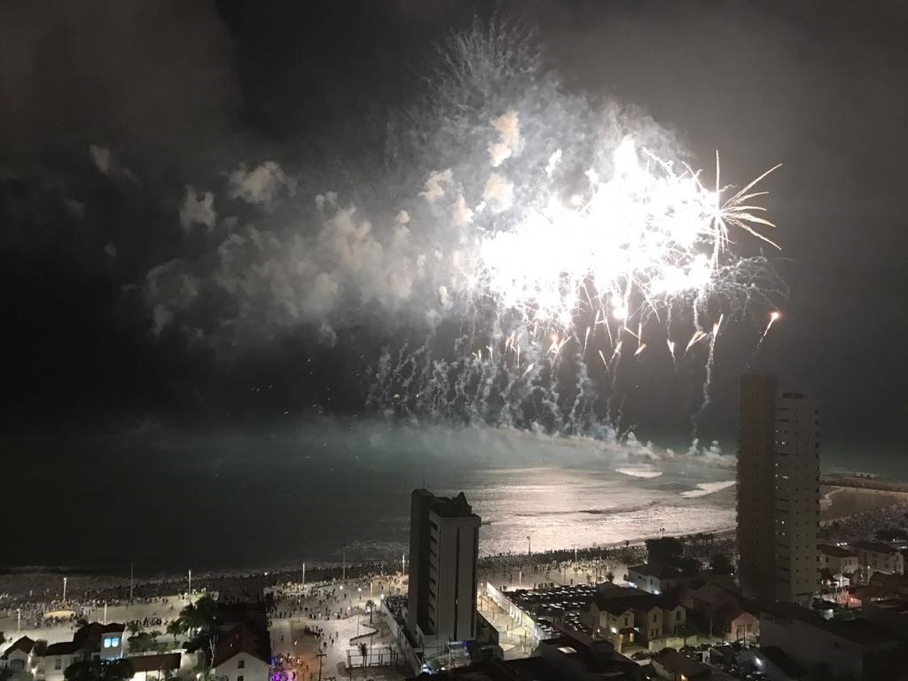 Apartamento Praia De Iracema Vista Para O Mar 18 Andar Fortaleza  Eksteriør billede