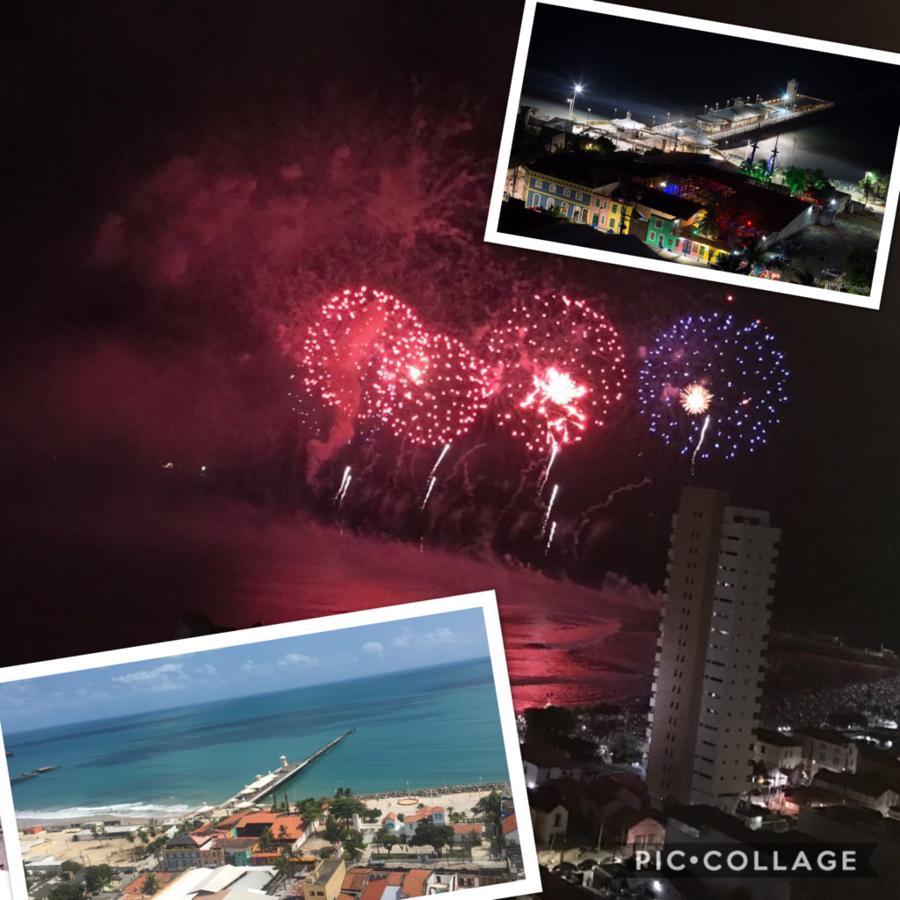 Apartamento Praia De Iracema Vista Para O Mar 18 Andar Fortaleza  Eksteriør billede
